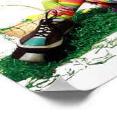 OsterButton auf Poster (Ecke)