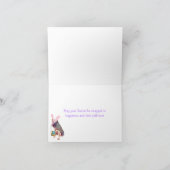 Osterchinesischer Shar Pei Feiertagskarte (Innenseite)