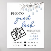 OsterChinoiserie Babydusche Foto Gästebuch (Vorne)