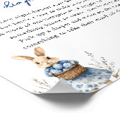 OsterChinoiserie Babydusche Späte Nachttaucher Poster (Ecke)