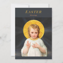 Osterchristliches Kind mit Segen CC1213 Émile Muni