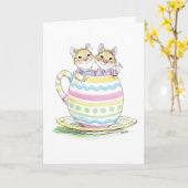 Ostercup Couchkarte Karte (Gelbe Blume)