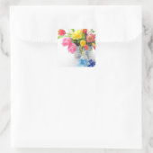 Osterdekoration Klassischer Rundaufkleber Quadratischer Aufkleber (Tasche)