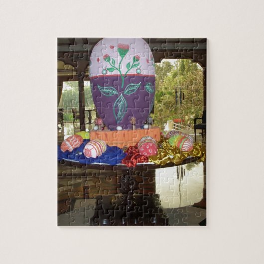 Osterdekoration Kunstprint Puzzle (Vertikal)