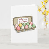 Osterdekoration Ostern Karte (Gelbe Blume)