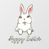 Osterdekore Personalisierte Osterfenster Fensteraufkleber (Blatt)