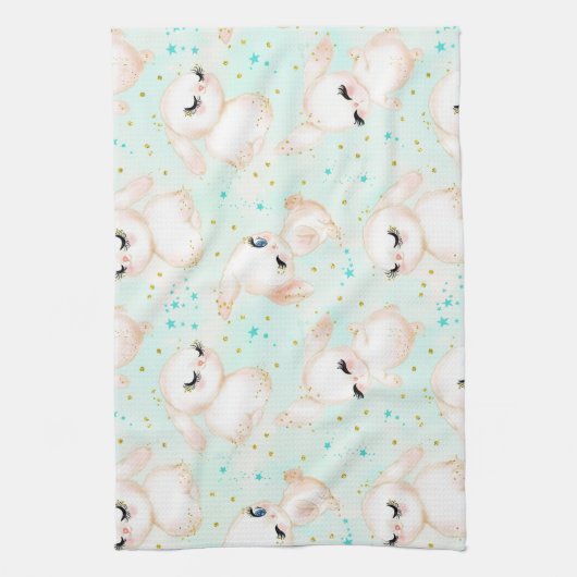 Osterdekoren Geschirrtuch (Vertikal)