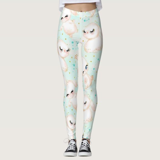 Osterdekoren Leggings (Vorderseite)