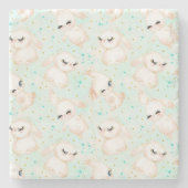 Osterdekoren Steinuntersetzer (Vorderseite)