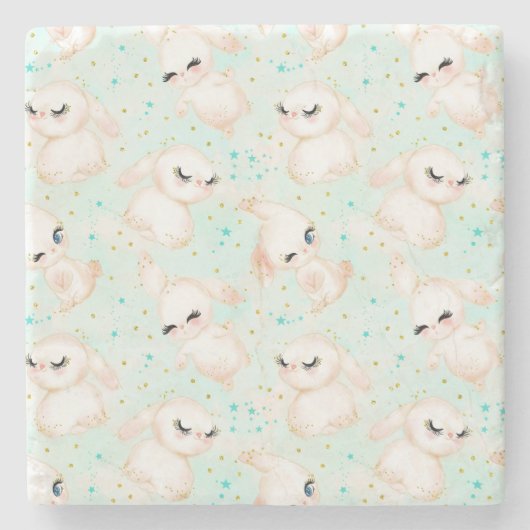 Osterdekoren Steinuntersetzer (Vorderseite)