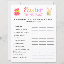 Osterdenker Schnelles Spiel