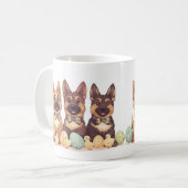Osterdeutsche Schäferhunde Kaffeetasse (Vorderseite Links)