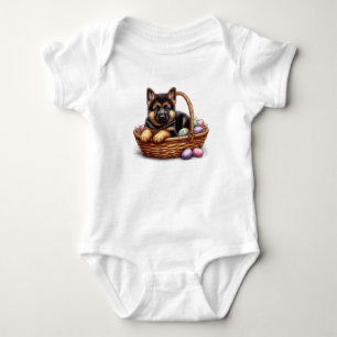 Osterdeutscher Schäferhund Baby Strampler