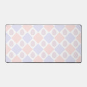 Osterdiamantmuster mit dekorierten Eiern Schreibtischunterlage (Vorderseite)