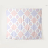 Osterdiamantmuster mit dekorierten Eiern Wandteppich (Vorderseite (Horizontal))