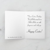 Osterdogwood Feiertagskarte (Innenseite)