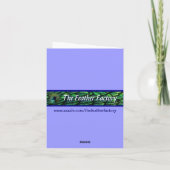 Osterducky Feiertagskarte (Rückseite)