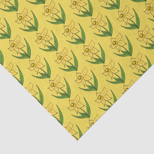 Osterdünen Sonnige Sprösslinge Gelb Seidenpapier (Ausschnitt)