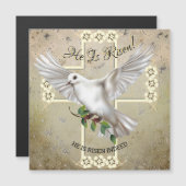 Osterdüster Magnetkarte (Vorne/Hinten)