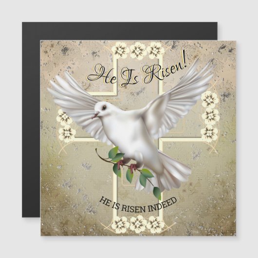 Osterdüster Magnetkarte (Vorne/Hinten)