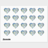 OSTERE EISERFAIRE, RABBIT STICKERS Herz, Blatt (Blatt)
