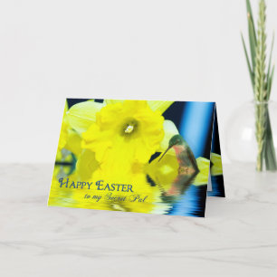 OSTERE - GEHEIMNIS - DAFFODILS FEIERTAGSKARTE