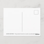 OSTERE GREETINGS POSTKARTE (Rückseite)