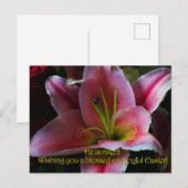 OSTERE GREETINGS POSTKARTE (Vorne/Hinten)