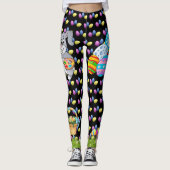 OSTERE Leggings Bunny Egg Yoga Pants Girls (Vorderseite)