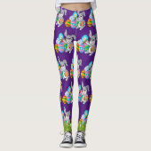 OSTERE Leggings Bunny Egg Yoga Pants Girls (Vorderseite)