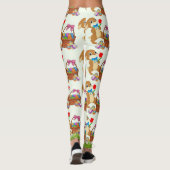 OSTERE Leggings Bunny Egg Yoga Pants Girls (Rückseite)