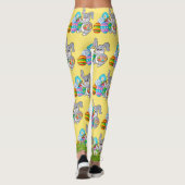 OSTERE Leggings Bunny Egg Yoga Pants Girls (Rückseite)