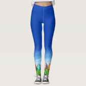 OSTERE Leggings Bunny Egg Yoga Pants Girls (Vorderseite)