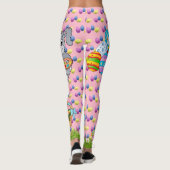 OSTERE Leggings Bunny Egg Yoga Pants Girls (Rückseite)