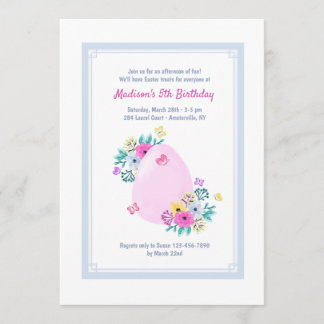 Osterei-Aquarell-Einladung Einladung