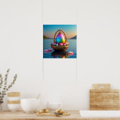Osterei aus Gold Poster (Küche)