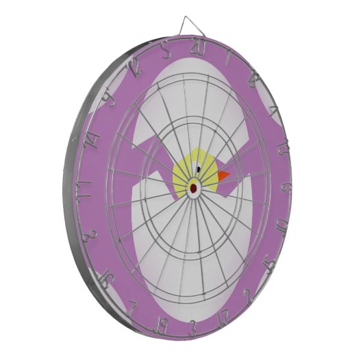 Osterei Dartscheibe (Vorderseite Links)