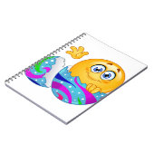 Osterei Emoji Notizblock (Linke Seite)