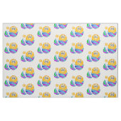 Osterei Emoji Stoff (Fat Quarter (45,7 x 55,9 cm))