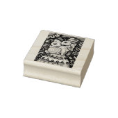 OSTEREI-FAIRE, FANTASY RABBIT RUBBER-BRIEFMARKE GUMMISTEMPEL (Stempel)