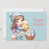 Osterei Feiertagskarte (Vorderseite)