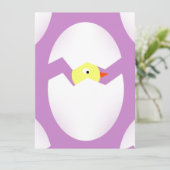 Osterei Feiertagskarte (Stehend Vorderseite)