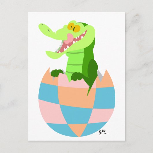 Osterei! : feiertagspostkarte (Vorderseite)