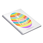 Osterei-Illustration Notizblock (Rechte Seite)