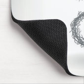 Osterei in der Vogel-Nest-Gruß-Karte Mousepad (Ecke)