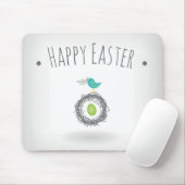 Osterei in der Vogel-Nest-Gruß-Karte Mousepad (Mit Mouse)