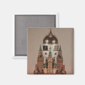 Osterei in Form des Uspensky Magnet (Vorderseite/Rückseite)