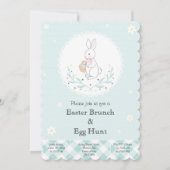 Osterei-Jagd-Party Einladung (Vorderseite)