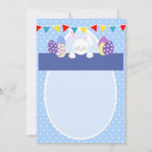 Osterei-Jagdostern-Party LADEN ODER FLYER ein Einladung (Rückseite)