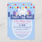 Osterei-Jagdostern-Party LADEN ODER FLYER ein Einladung (Vorne/Hinten)